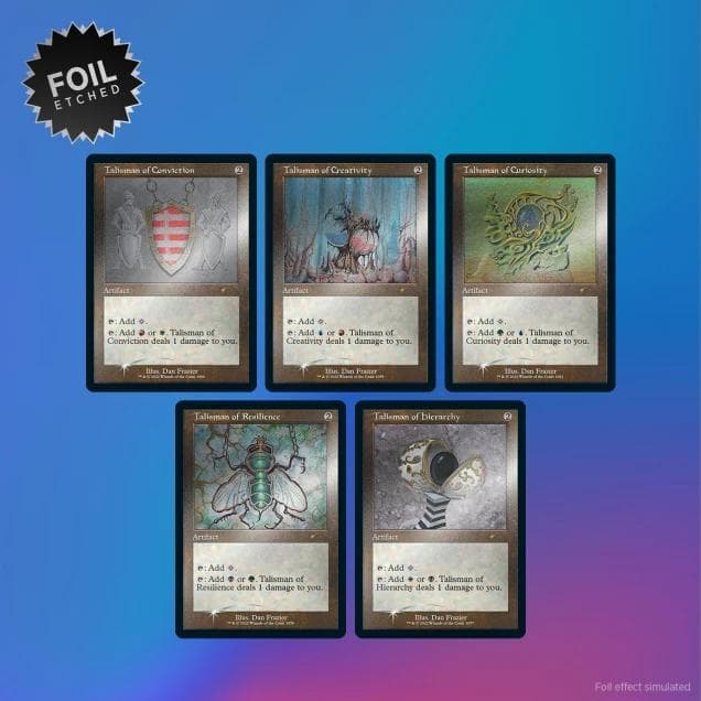 マジック：ザ・ギャザリング Dan Frazier Enemy Talismans Foil Etched