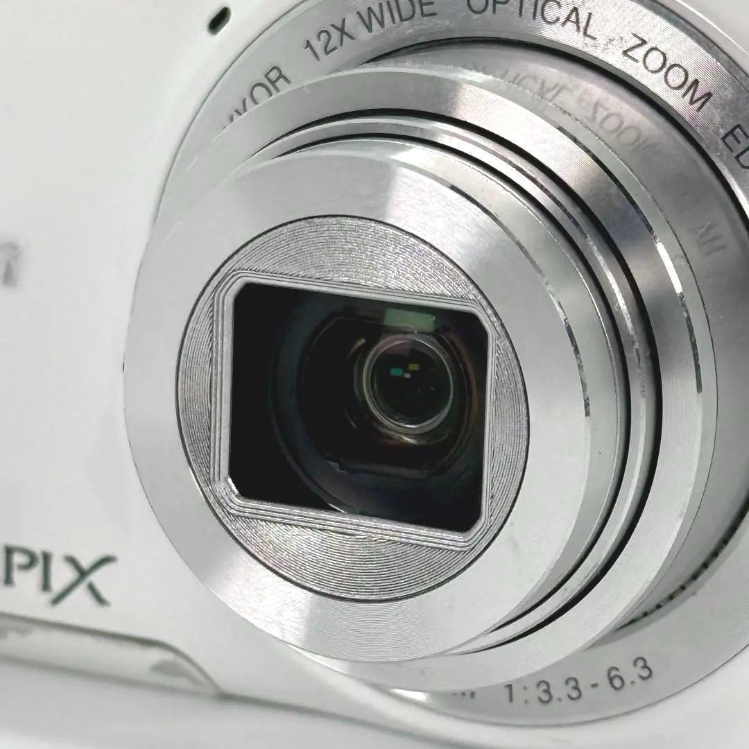 【すぐ使える】Nikon COOLPIX S6600 ホワイト 豪華セット