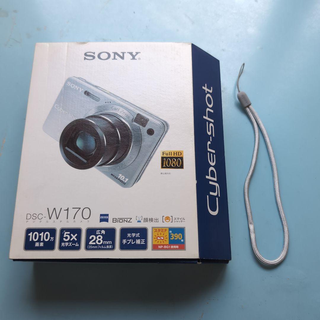 【極美品、フルセット】SONY Cyber-shot W170 デジタルカメラ