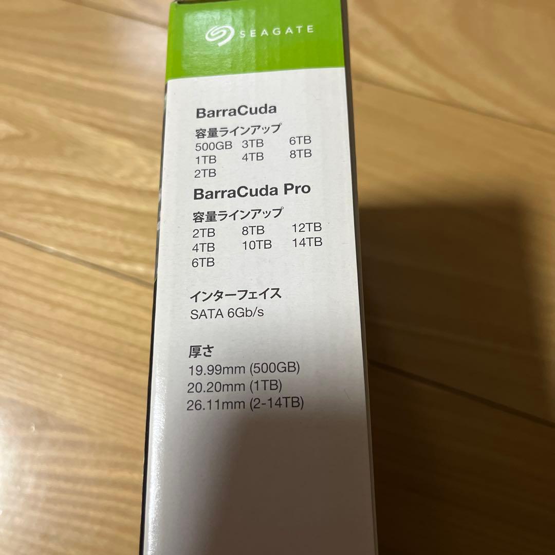 Seagate BarraCuda Pro 4TB HDD 新品