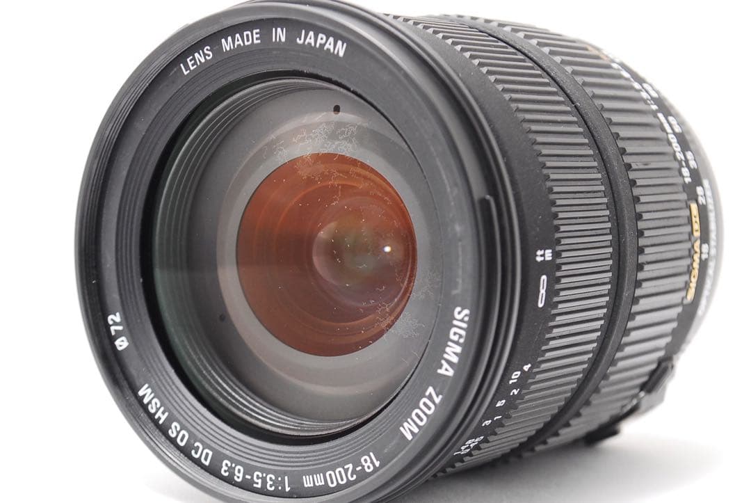 【レンズ交換不要】SIGMA 18-200mm Nikon用 手ブレ補正付
