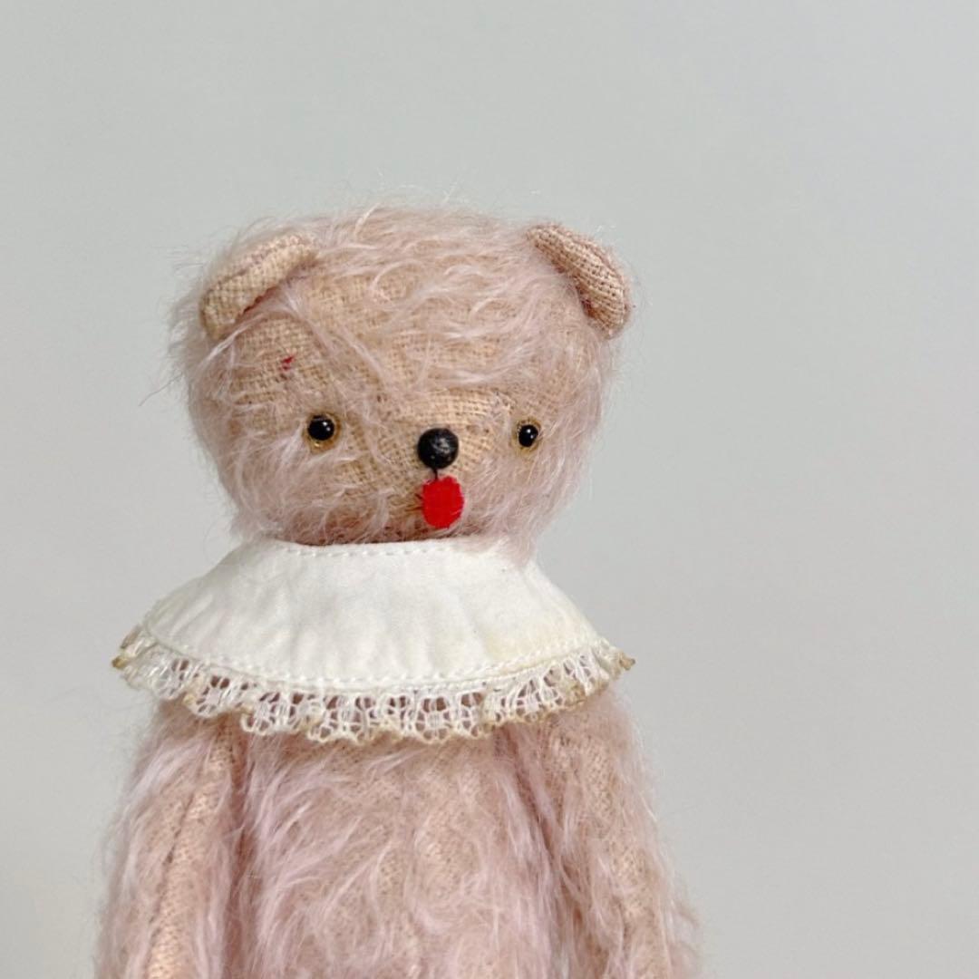 ベロ出しくまさん ぬいぐるみ テディベア ヴィンテージトイ 海外作家様 熊