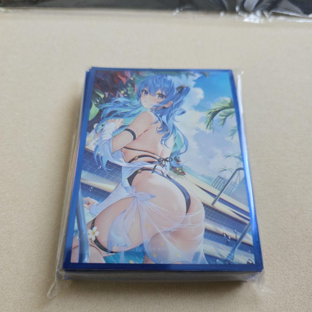 星街すいせい　プレイマット　スリーブ　水着