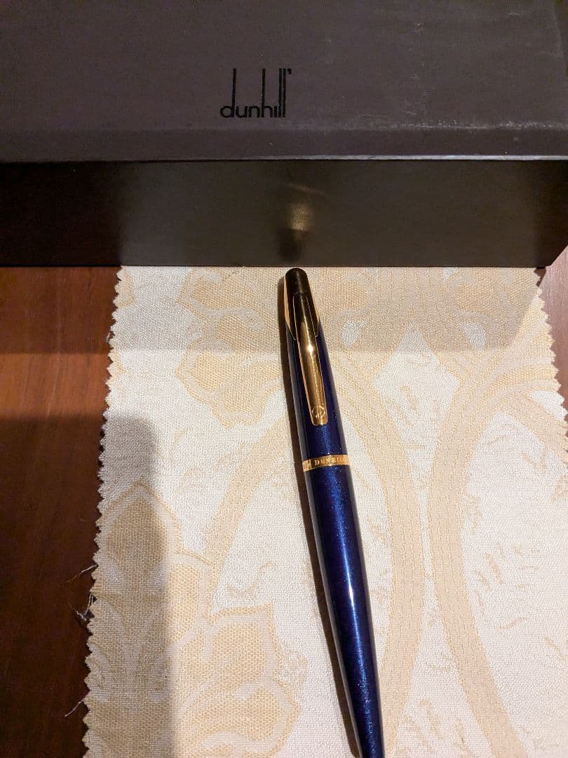 Dunhill ダンヒル AD2000 万年筆ペン先 18K ラメブルー