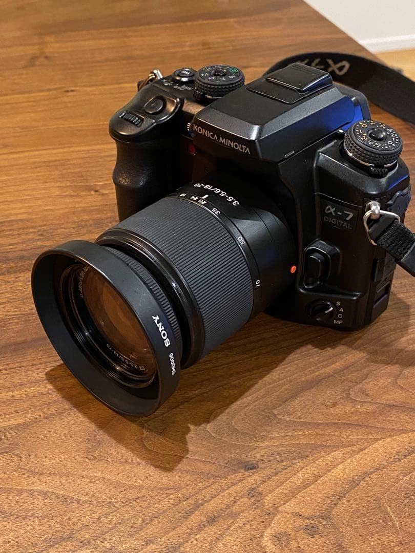 Konica Minolta α-7 Digital デジタル一眼　レンズ2本