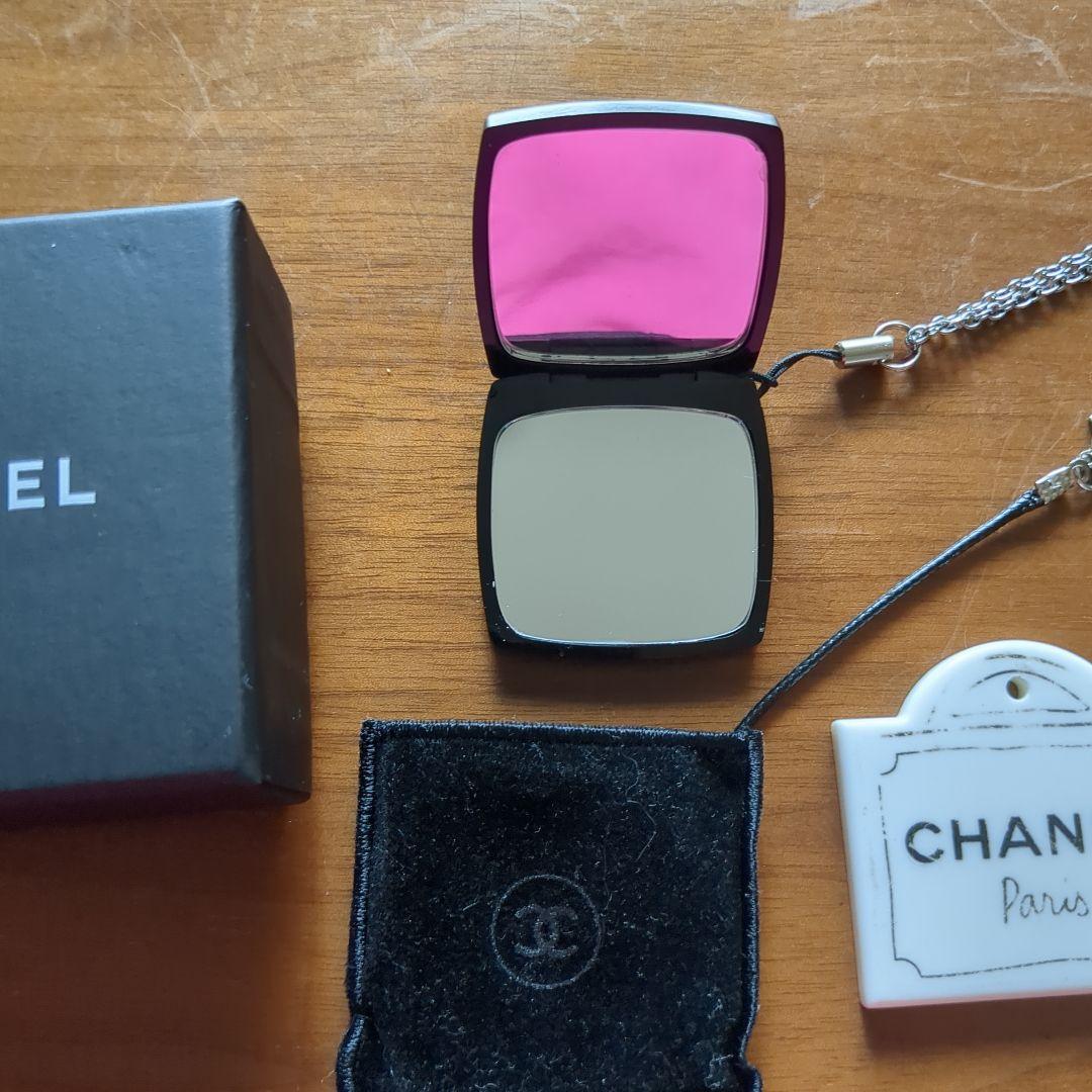 CHANEL ミラー グレー ケース付き