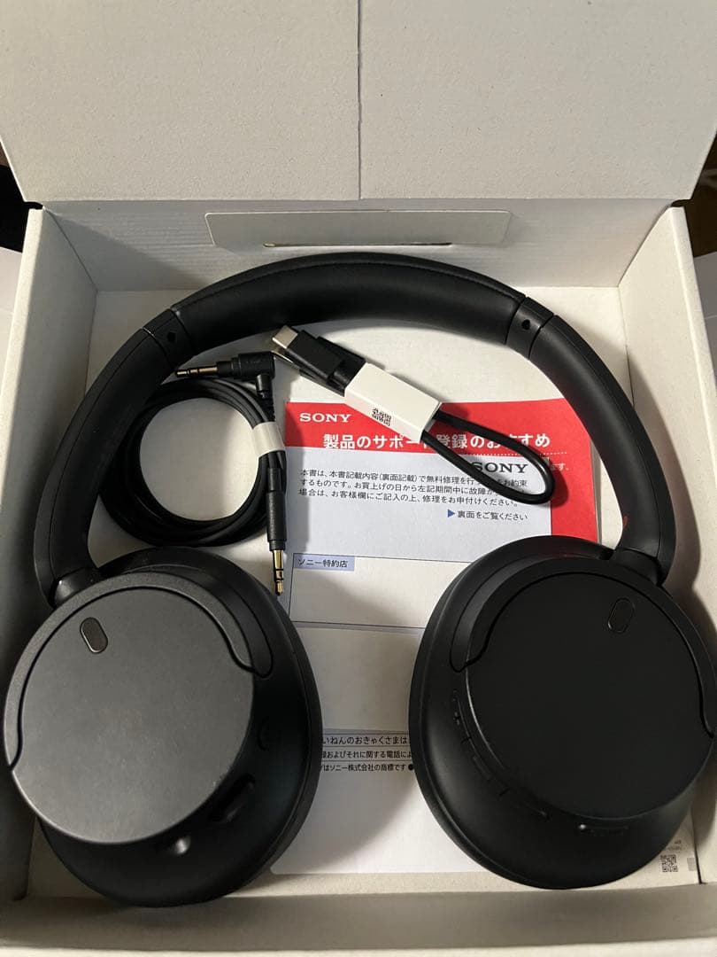 SONY WH-CH720N ブラック ワイヤレスヘッドホン