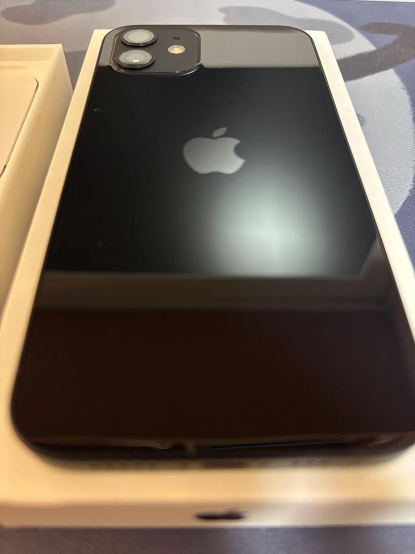 iPhone12 極美品256GBブラック 本体
