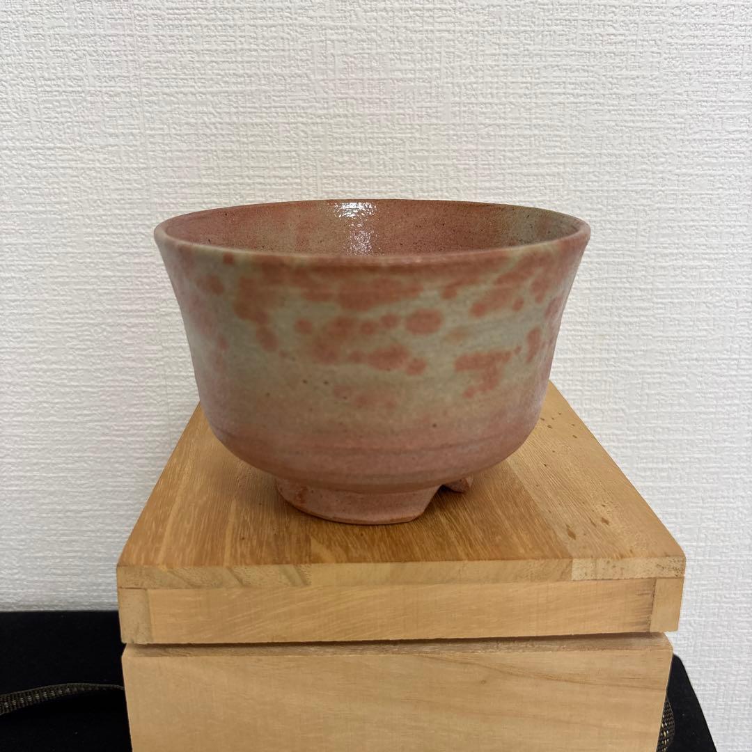 千漢鳳 造 聞慶窯 新高麗 茶碗 共箱 付属 茶道具 茶碗