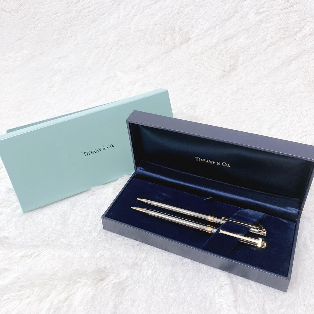 ティファニー TIFFANY Tクリップ ボールペン シャープペンセット 箱付
