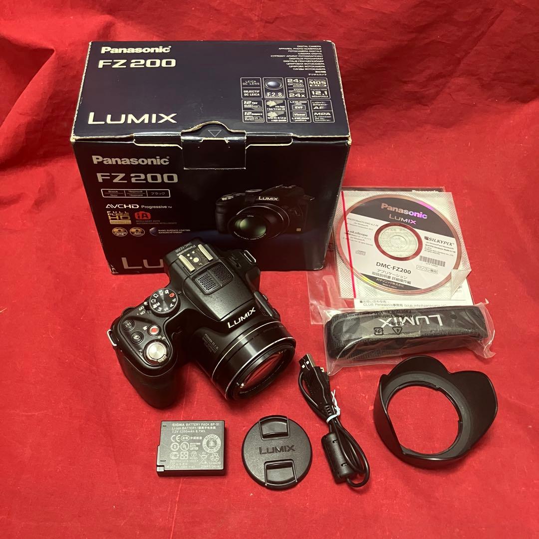 Panasonic FZ200 デジタルカメラ 本体
